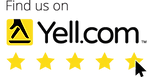 Yell Find Us On Logo